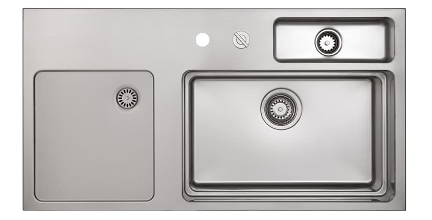 rieber sinks stainless steel