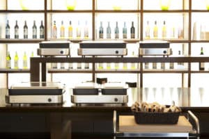 cold or hot buffet display with K-Pot