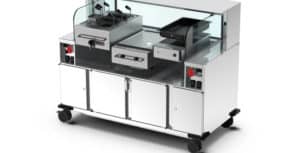 acs front cook station with varithek cooking modules
