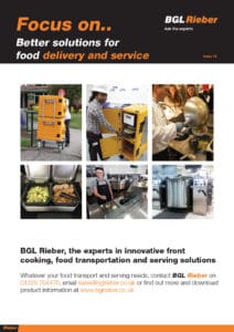 Better solutions for food delivery and service