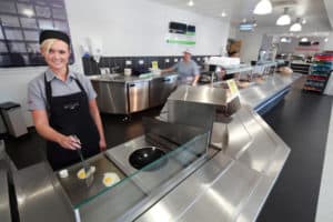 front cooking varithek princess of wales hospital theatre cooking servery