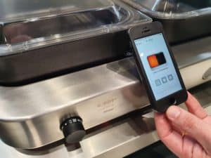 k pot chafing dish, now connected with app control
