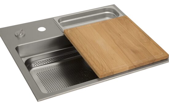 rieber cubic sinks with board