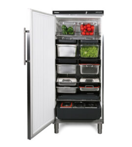 space efficient food fridge storage