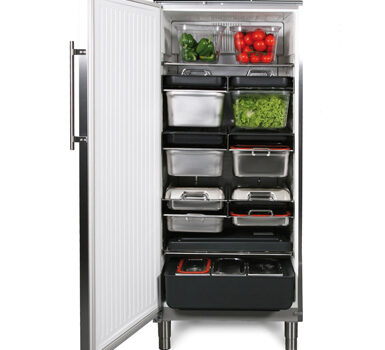 space efficient food fridge storage