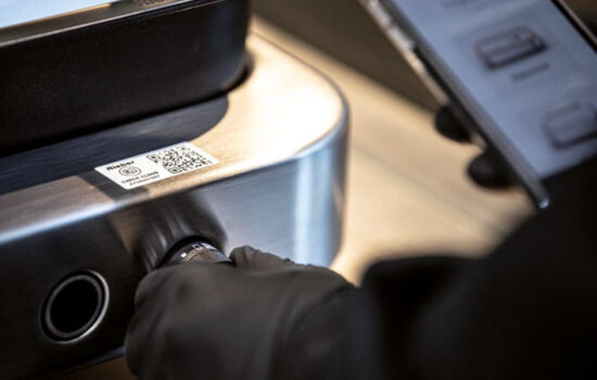 K-Pot connected qr code
