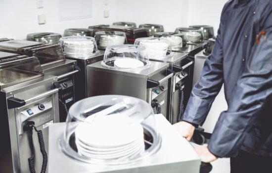 single tube heated plate dispenser ideal for ward level catering and easy to move
