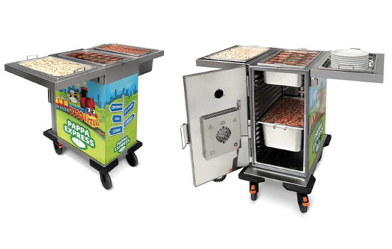 Thermoport canteen mobile food transport serving