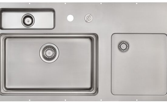 undermounted cubic sink